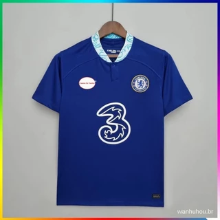 Camisa De Futebol 22/23 Chelsea Casa Azul TFQI BCUZ