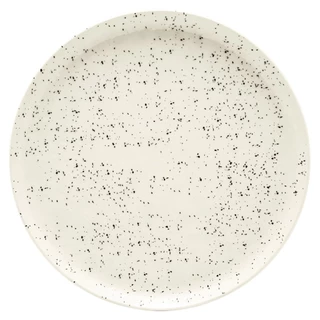 Jogo 6 Pratos Rasos de 26cm em Cerâmica Flat Chuvisco Oxford Porcelanas