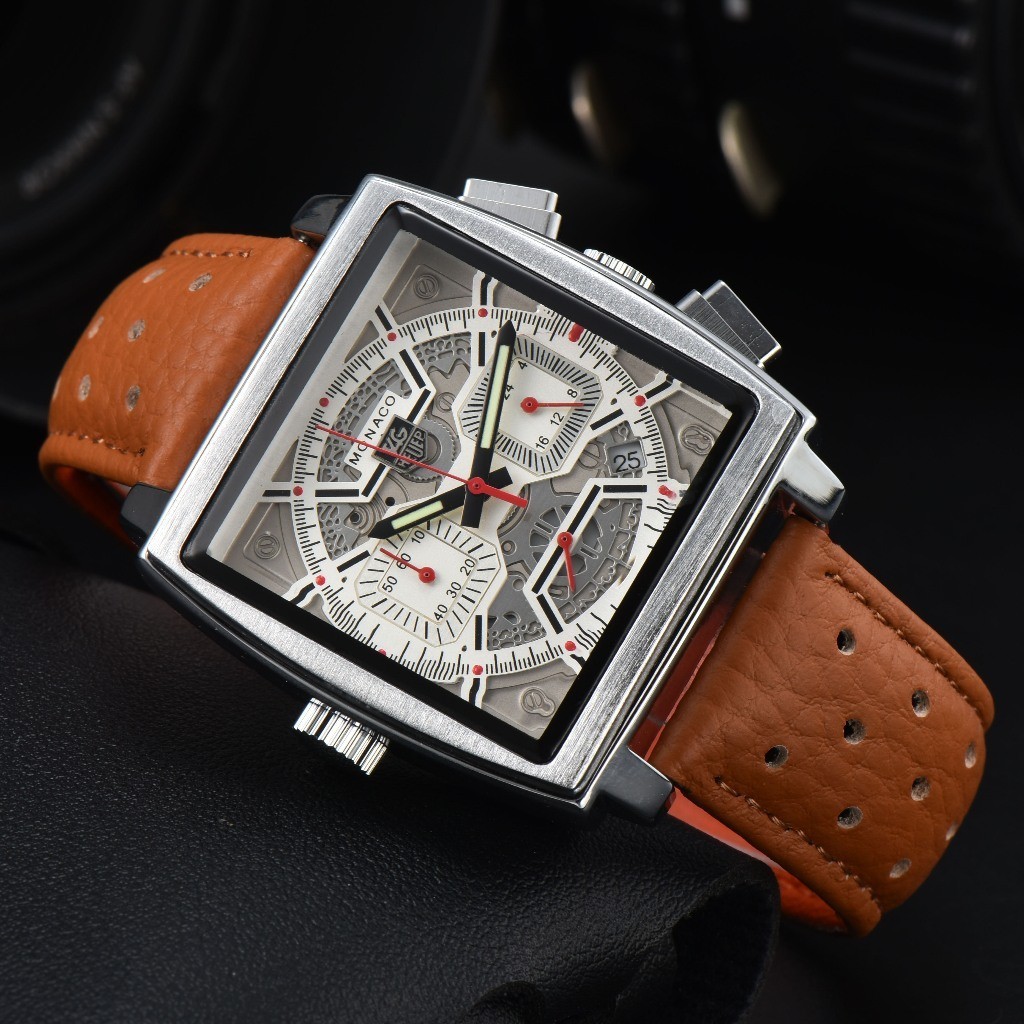 TAG Howard Novo Estilo Mônaco Relógio De Moda Quadrado Trendy ys