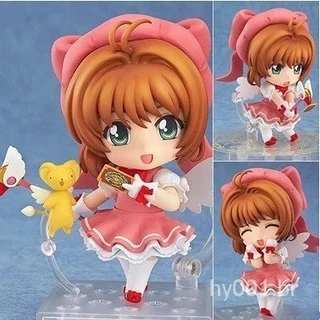 10cm Cartão Nendoroid Sakura 400 PVC Captor Cardcaptor Ação Figura GNJC