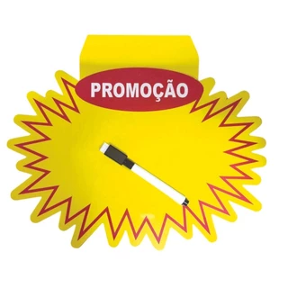 10 un Splash Promoção Reutilizável Escreve e Apaga 15x21cm