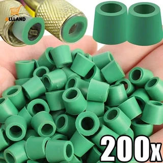 50/100/150/200Pcs Ar Condicionado Verde 1/4Carregamento De Mangueira Manifold Reparo De O-Ring De Borracha Vedações Para Carros Pessoais Acessórios