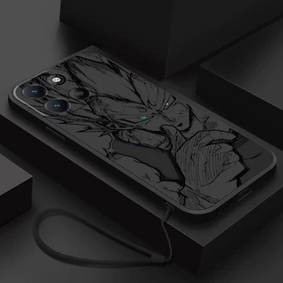 Capa Fosca Para Moto Edge 60 Fusion Dragon Ball De Silicone Super Art Anime À Prova De Choque