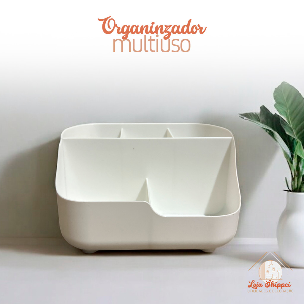 Organizador Penteadeira Escritório Pincéis Caneta Multiuso Decorativo Marquiagem