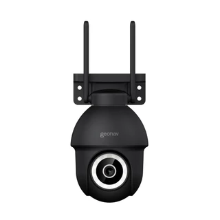 Câmera Segurança Externa WiFi 360° Inteligente Preta Geonav