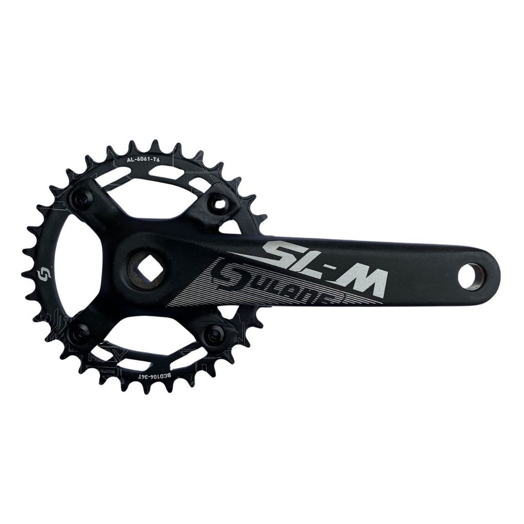 Pedivela Single Ponta Quadrada 34D 12v 170mm Sulane