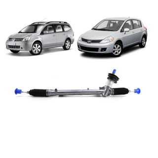 Caixa de Direção Mecânica Importada para Sistema Elétrico Nissan Tiida Livina 2007 até 2015