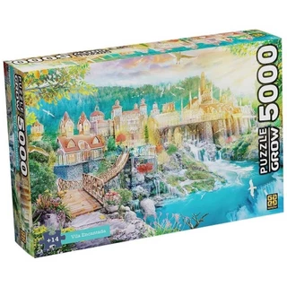 QUEBRA CABECA 5000 PECAS VILA ENCANTADA GROW