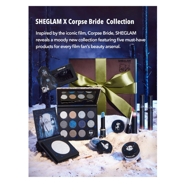 (まとめ売り)Corpse Bride コスメセット Box Kit de Maquiagem Corpse Bride A Noiva Cadaver - Sheglam