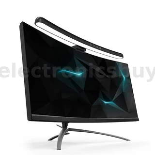 Monitor Curvo RGB Barra De Luz Iluminação Dinâmica Com Ritmo LED De Computador Proteção Dos Olhos Óptica Assimétrica