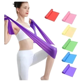 Faixa Elástica Para Exercício de Yoga e Alongamento 150cm marisastore em Oferta na Shopee
