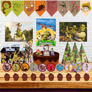 Kit Festa Só um Bolinho - Shrek