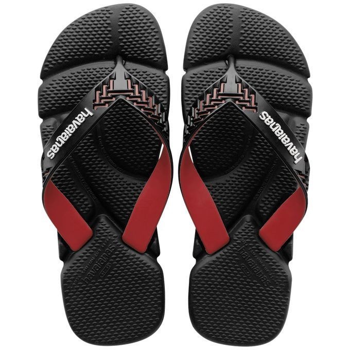 Chinelo Sandália Masculino Havainas Power De Borracha Macia Antiderrapante Com Tiras Grossas Reforçadas