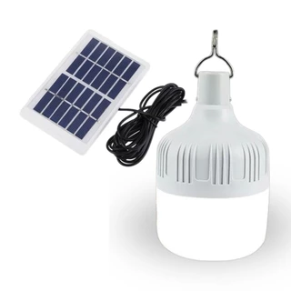 Lâmpada Com Placa Solar Portátil Sistema de Iluminação 10W