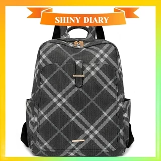 Bolsa escolar feminina Bolsa universitária à prova de água para computador portátil