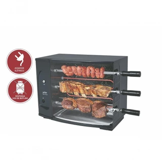 Churrasqueira 3 Espetos Arke na Black Friday 2025 | BuscaProdutos