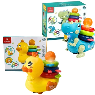 Brinquedo Infantil C/Argolas Luz, Som e Movimento - Castela