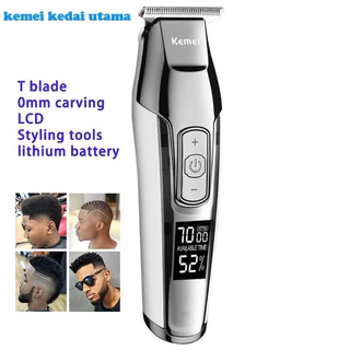 Máquina De Cortar Cabelo Acabamento Profissional Aparar Pelos Kemei Km-5027 100v/220v Original