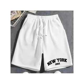 Short Moletom Masculino New York Casual Premium estilo mauricinho