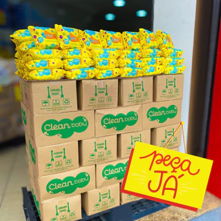Kit Lenços/Toalhas Umedecida  Kit Higiene Bebe Promoção em Oferta na Shopee