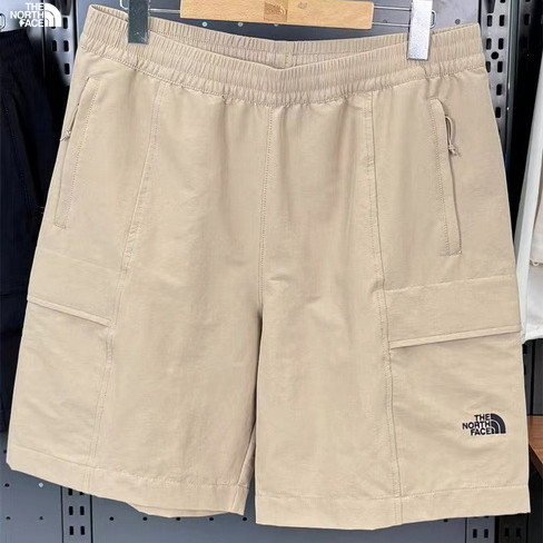 The North Face A Norte 100 % Original TNF Bordado Masculino Logotipo Calças De Carga Casal De Verão Bermudas Cortadas