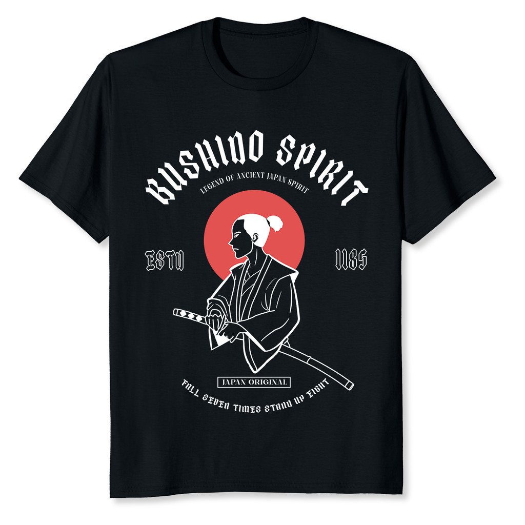 Bushido Spirit Lenda Do Antigo Japão Camiseta Espírito | Shopee Brasil
