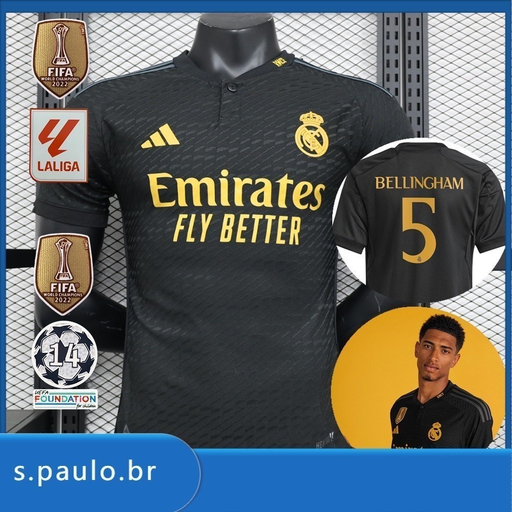 Camisa de time Real Madrid Lançamento 2024