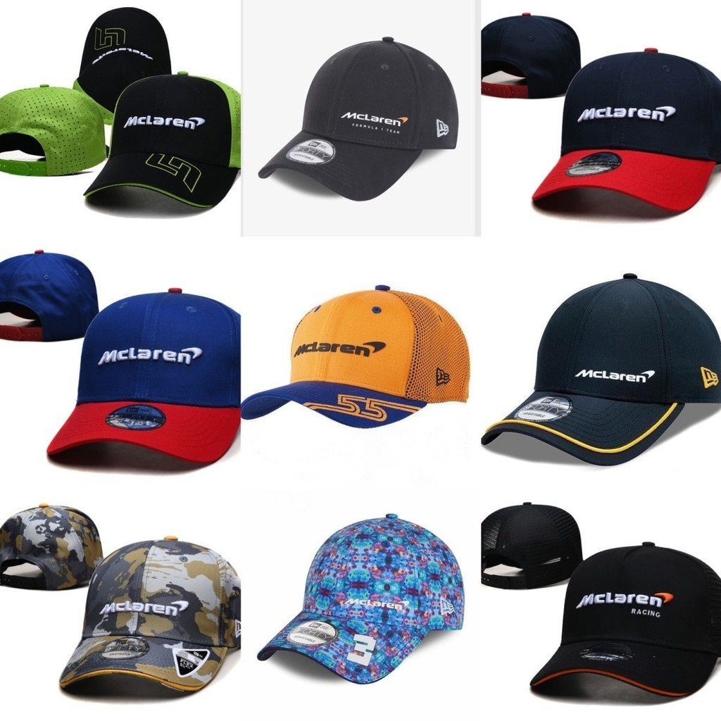 F1 M L.r.Team Racing Cap Chapéu De Corrida Com Aba Curva Lando Norris Boné De Beisebol Snapback