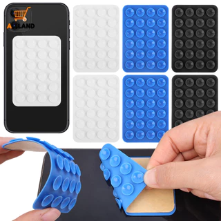 Almofada De Sucção Dupla Face De Silicone 2/4/6 Pcs-Para Fixação De Telefone Móvel-De Borracha Adesiva Com Costas De Ventosa