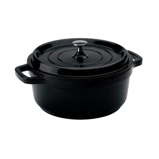 Cacarola Redonda Preta 25,4Cm 4,3L Hercules PA9000-24PR