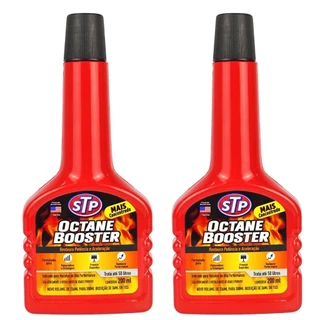 2 Aditivos Limpa Bico Injetor Octane Booster Stp 200ml