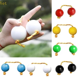 Vet 2Pcs Música Agitador Rattle Asalato Fingertip Drum Africano