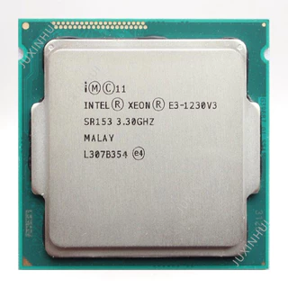 Intel E3-1230V2 1230V3 1231V3 1245V2 E3 1225 1270V3 1280V2 1220 1276V3 CPU Com Núcleo Uad