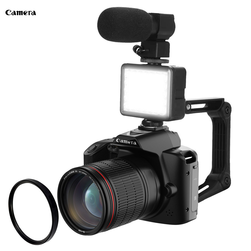 D5 WIFI DSLR 4K Dual Camera 64 Milhões De Câmera De Vídeo Digital
