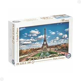 Puzzle Quebra-Cabeça Paris França 12173 - Toia Brinquedos