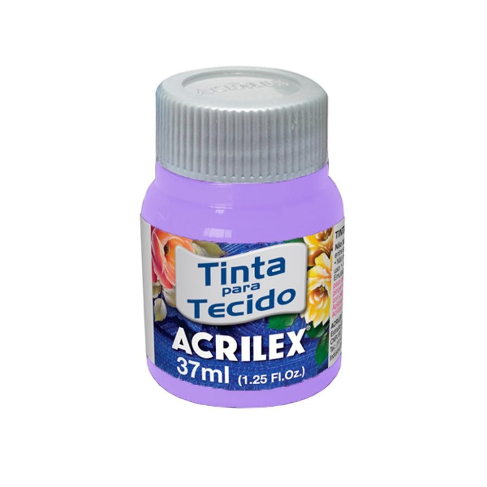 Tinta p/ Tecido Fosca 37ml Lilás 528 Acrilex | Shopee Brasil