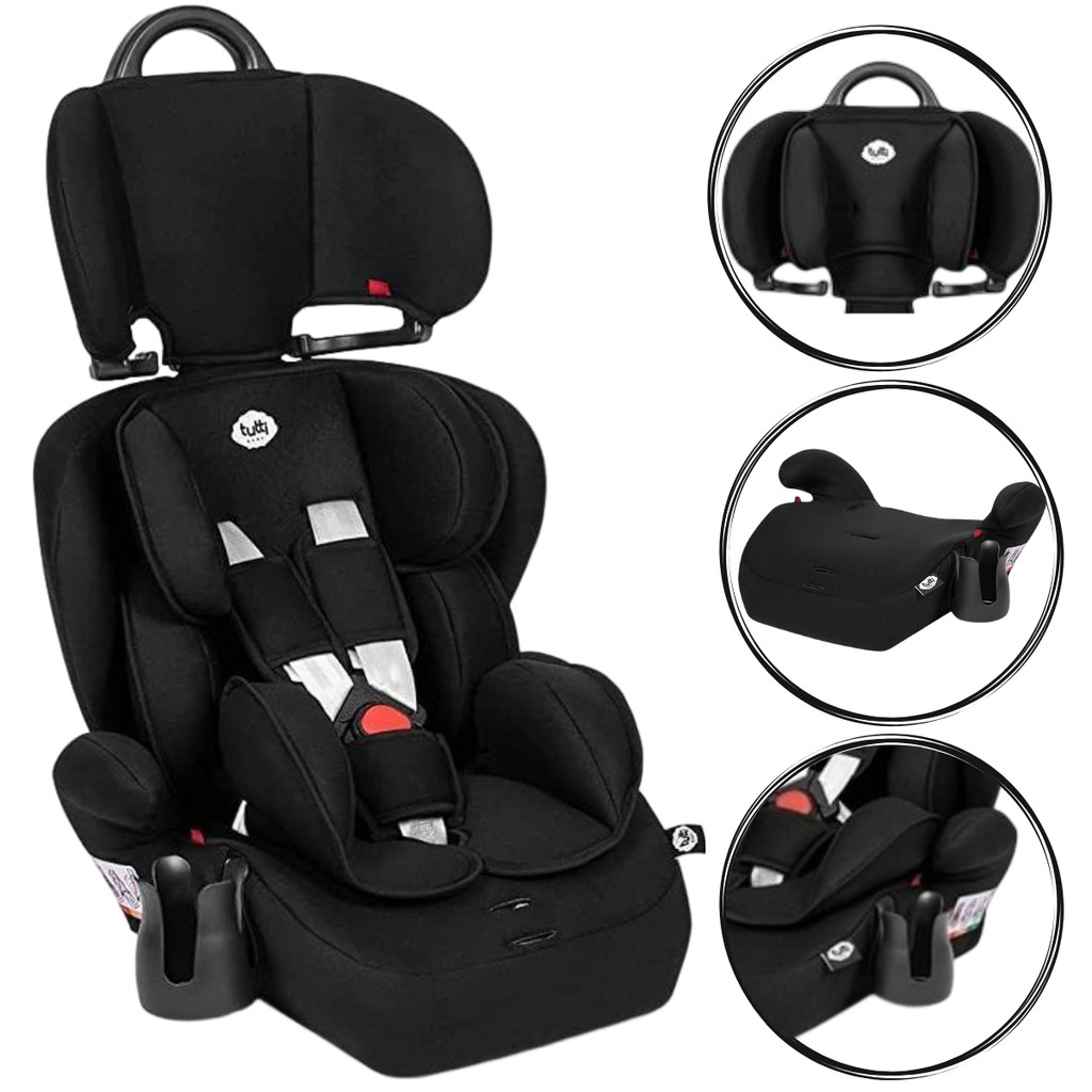 Cadeira, Cadeirinha Preta Para Carro Bebê e Criança, a partir de 1 ano ...
