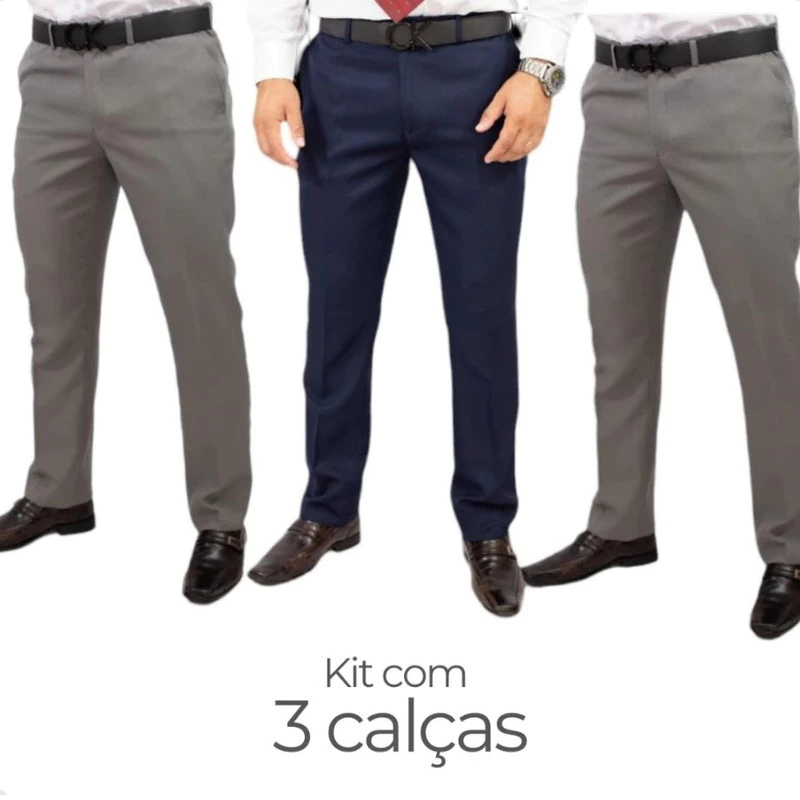 calça social masculina