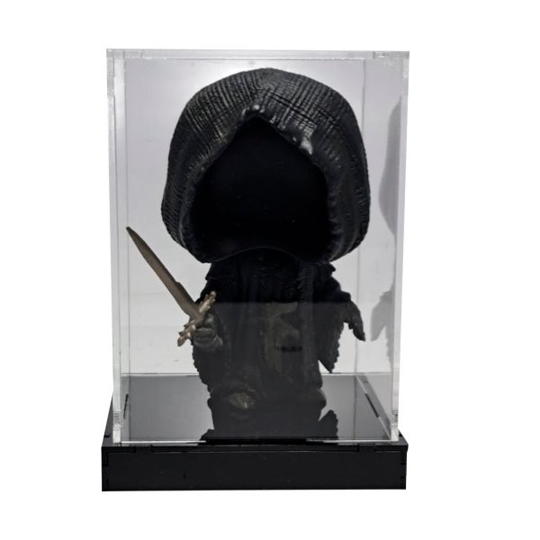 EXPOSITOR CAIXA ACRÍLICO COLECIONADOR MINIATURAS BONECOS 8X8