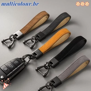 Chaveiro MULTICOLOUR De Carro De Luxo Para Carros , Acessórios Porta-Chaves De Couro
