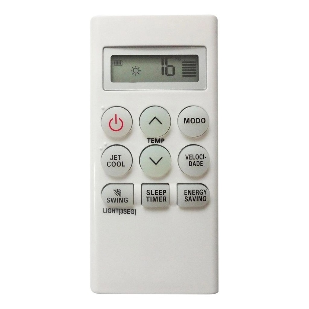  Controle Remoto Compatível Ar LG Tsnc122h4w0 Tsnc1825nw5 