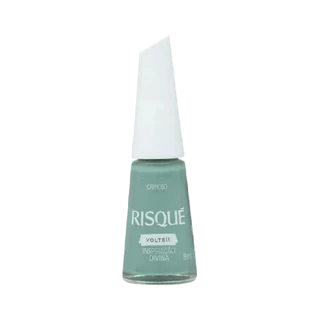 Esmalte Cremoso Inspiracao Divina Verde Manicure Risque 8Ml