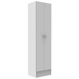 Armário Multiuso ísis 2 Portas 4 Prateleiras Branco - Panorama Móveis