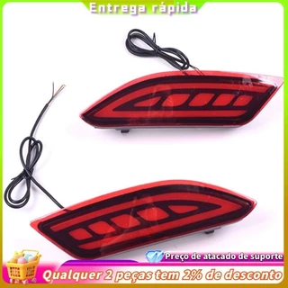 [Em Estoque] LED Luz Refletora Do Pára-Choque Traseiro De Freio Da Lâmpada De Nevoeiro Sinalização Giratória Para Honda HRV HR-V 2015-2018
