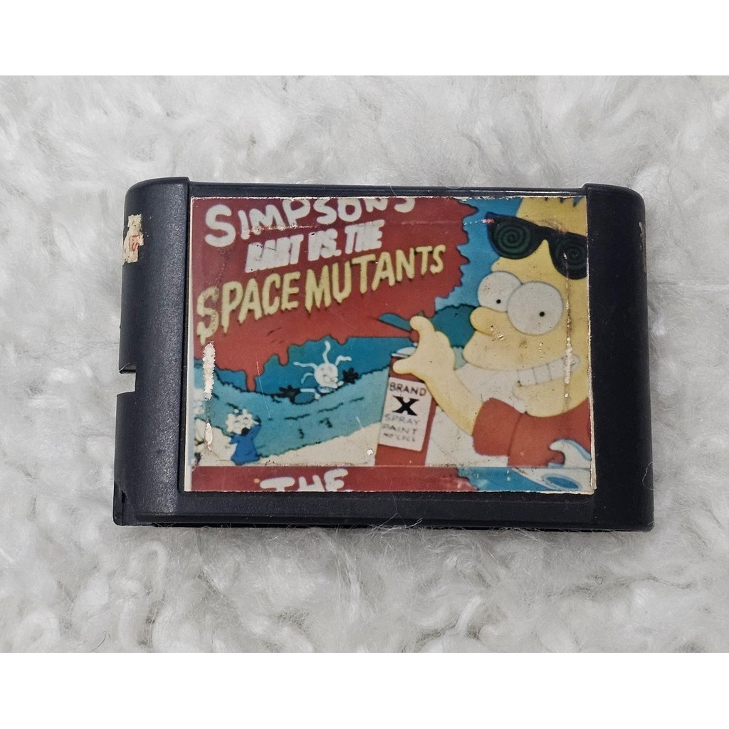 The Simpsons Bart Vs. the Space Mutant - Sega Megadrive | Achetez sur