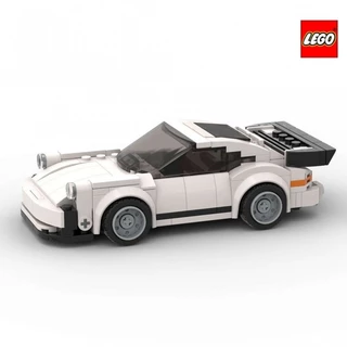 Modelo 3D Compatível Blocos De Construção De Carros De Brinquedo De Corrida Esportivos Decoração Presentes Para O Dia Das Crianças Porsche 911 (236 Peças)