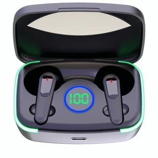 M80 Fone De Ouvido e Carregador de Celular Portátil Bluetooth Sem Fio 5.3 Fone Estéreo