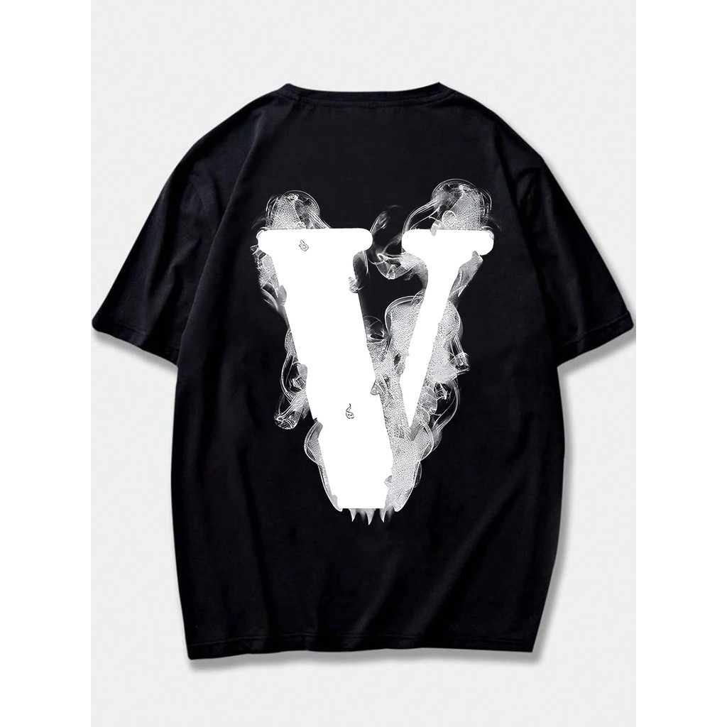 Camiseta Vlone Angel Fumaça Streetwear Camisa 100% Algodão Unissex