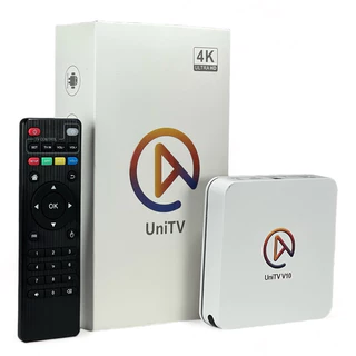 UNITV V10 Smart Tv 4k Android 11 Wifi 5g todos os canais liberados