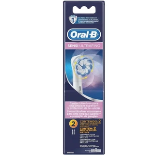 Refil para Escova Elétrica Oral-B Sensitive Clean 2 unidades Oral-B 2un